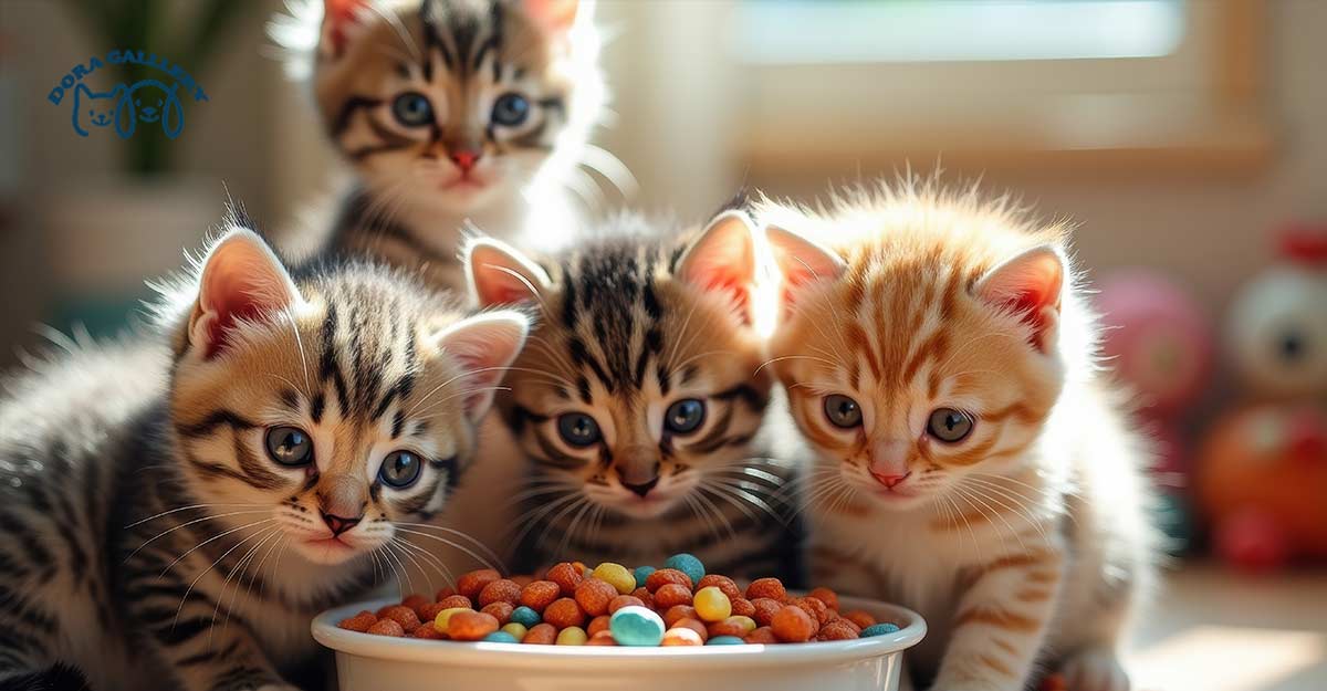 غذای بچه گربه یک ماهه خیابانی