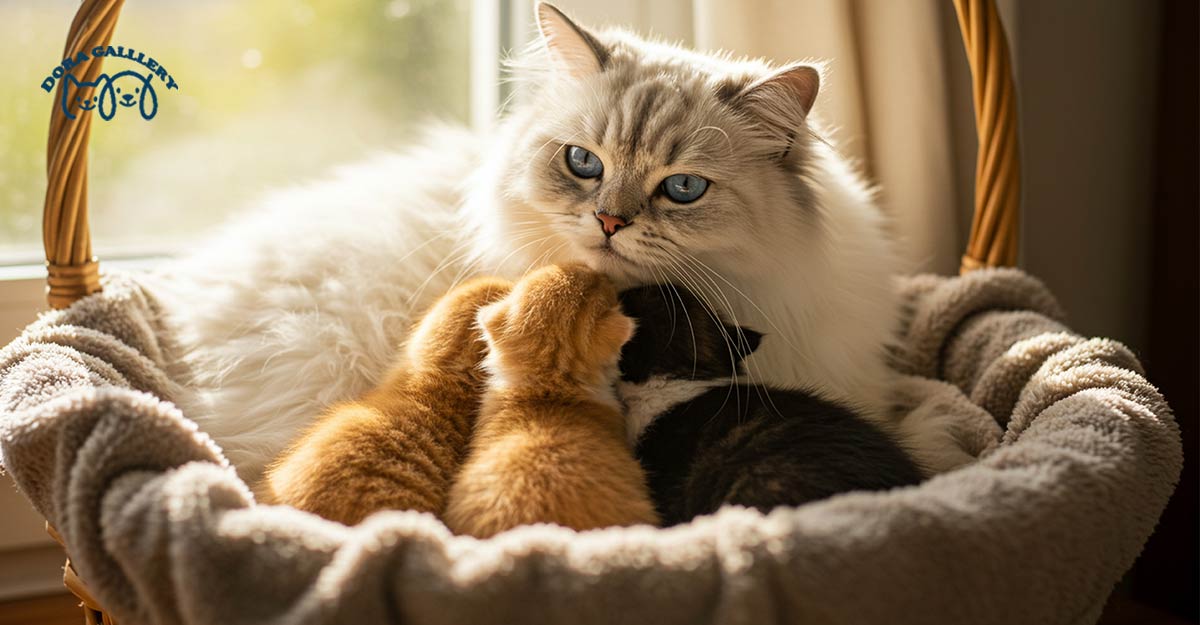 تعداد بارداری گربه در سال