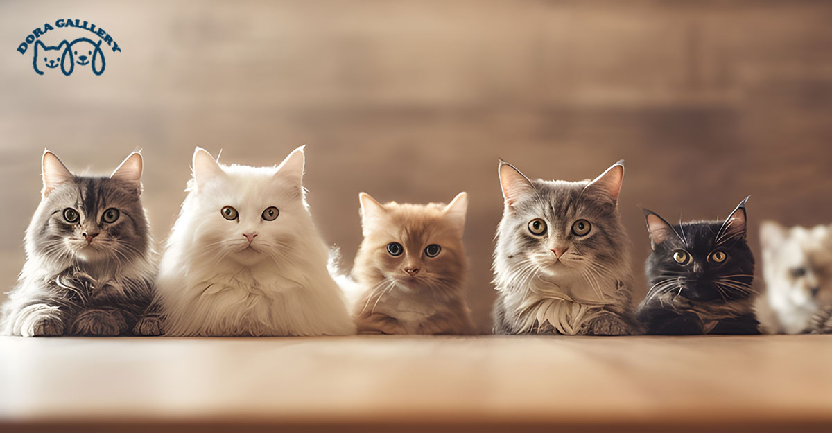 فرق گربه DSH و DLH؛ مقایسه گربه موکوتاه و موی‌بلند خانگی